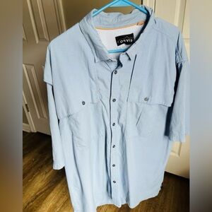 Orvis Sky Blue Casual Shirt